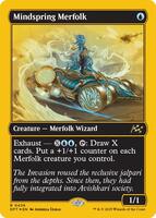 Mindspring Merfolk (First-Place Foil) - Aetherdrift - Magic: The
