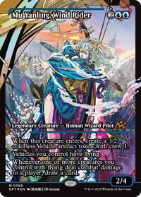 Mu Yanling, Wind Rider (Showcase) - Aetherdrift - Magic: The Gathering card