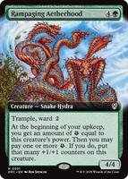Rampaging Aetherhood (Extended Art) - Commander: Aetherdrift