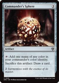 Commander's Sphere (Commander: Aetherdrift)