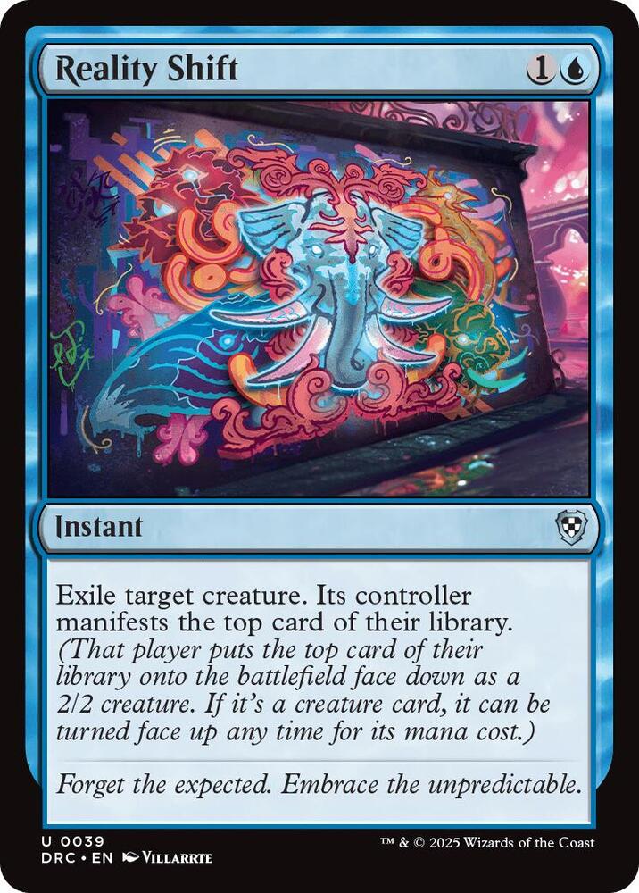 Reality Shift - Commander: Aetherdrift - Magic: The Gathering