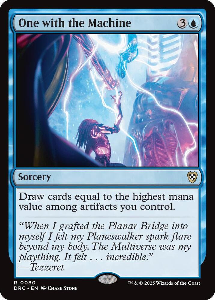 One with the Machine 0080 MTG Commander: Aetherdrift Rare NP - Picture 1 of 2
