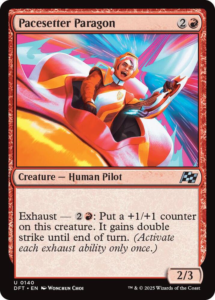 Pacesetter Paragon 140 card