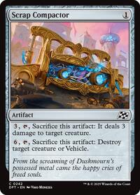 Scrap Compactor - Aetherdrift - Magic: The Gathering card