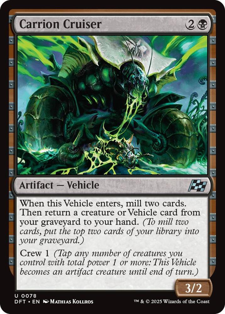 Carrion Cruiser - Aetherdrift - Magic: The Gathering - TCGplayer.com