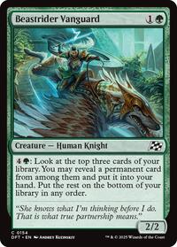 Beastrider Vanguard - Aetherdrift - Magic: The Gathering card