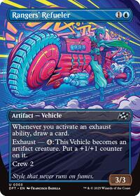 Rangers' Refueler (Borderless) - Aetherdrift - Magic: The Gathering card