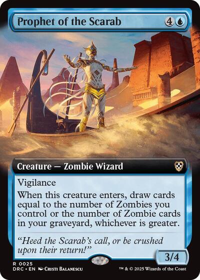 Prophet of the Scarab Extended Art