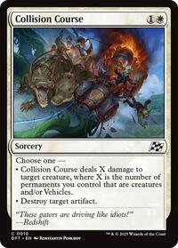 Collision Course - Aetherdrift - Magic: The Gathering card