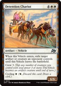 Detention Chariot - Aetherdrift - Magic: The Gathering card