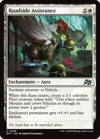 Roadside Assistance - Aetherdrift - Magic: The Gathering card