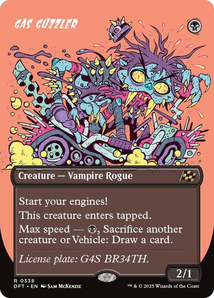 Gas Guzzler (Borderless) 338 card