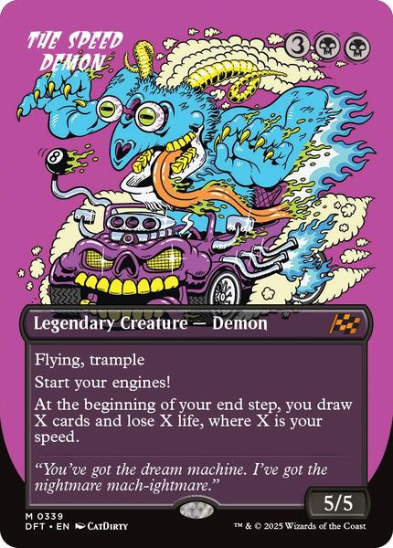 The Speed Demon (Borderless) - Aetherdrift - Magic: The