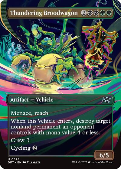 Thundering Broodwagon Borderless