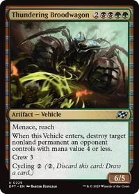 Thundering Broodwagon - Aetherdrift - Magic: The Gathering card