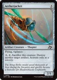 Aetherjacket - Aetherdrift - Magic: The Gathering card
