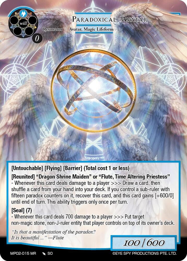 Paradoxical Avatar
