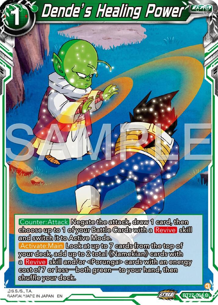 Dende's Healing Power - History of Z - Dragon Ball Super: Masters