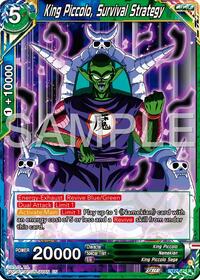King Piccolo, Survival Strategy card art