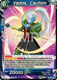 Vados, Caution card art