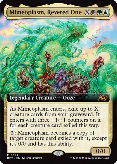Mimeoplasm Revered One Extended Art