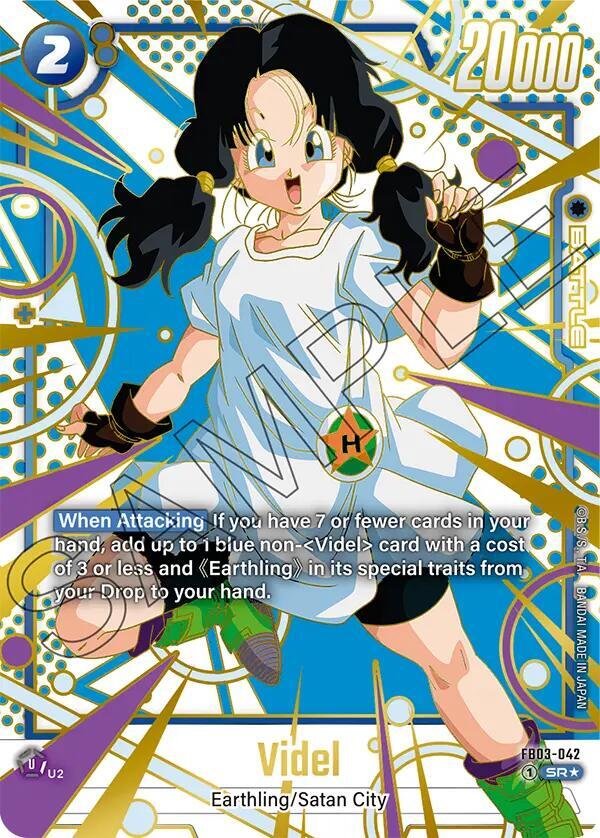 Videl - FB03-042 (Alternate Art) - Raging Roar Alternate Art