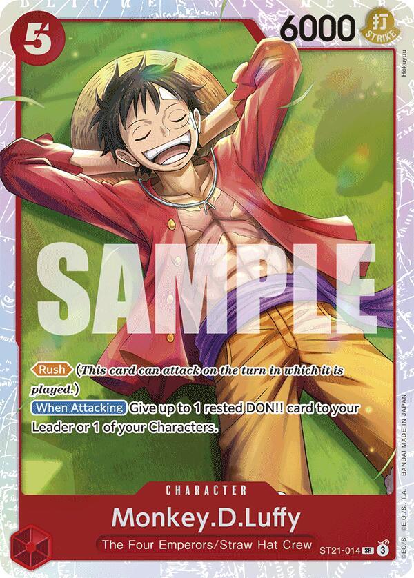 Monkey.D.Luffy (014) - Starter Deck EX: Gear 5 - One Piece Card