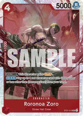 Roronoa Zoro - ST21-015