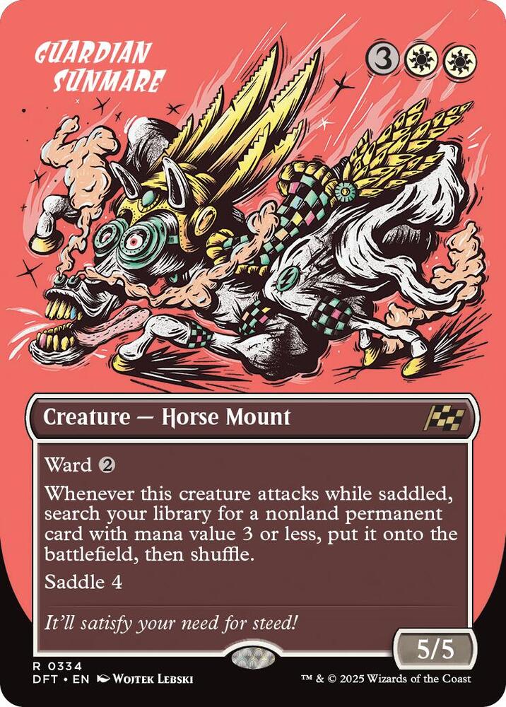 Guardian Sunmare (Borderless) 334 card