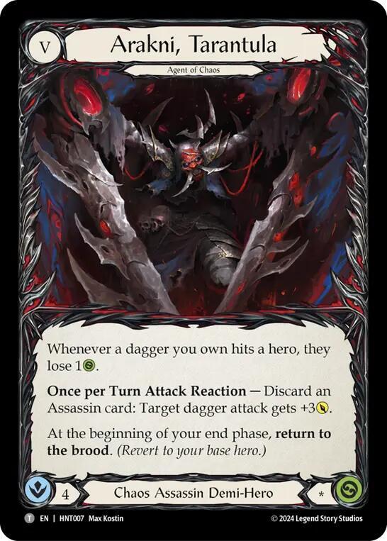 Arakni, Tarantula // Arakni, Trap-Door - The Hunted - Flesh and