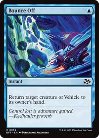 Bounce Off - Aetherdrift - Magic: The Gathering card