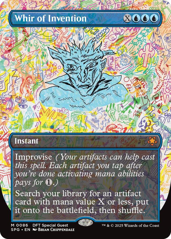 Whir of Invention (Borderless) - Special Guests - Magic: The Gathering ...