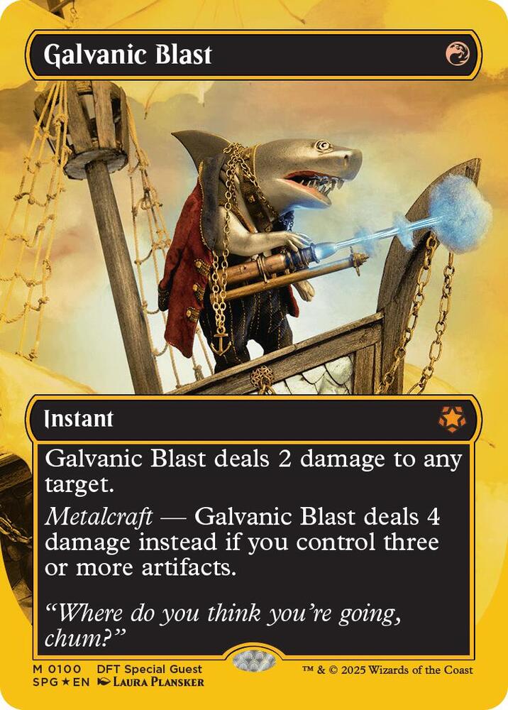 Galvanic Blast (Borderless) (First-Place Foil) - Special Guests