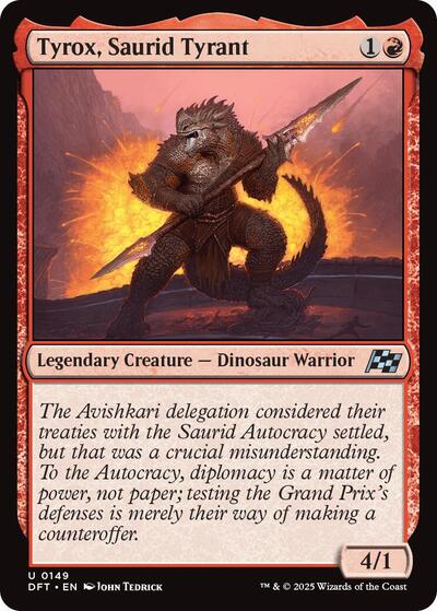 Tyrox Saurid Tyrant