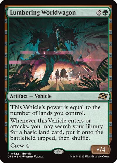 Lumbering Worldwagon DFT Bundle