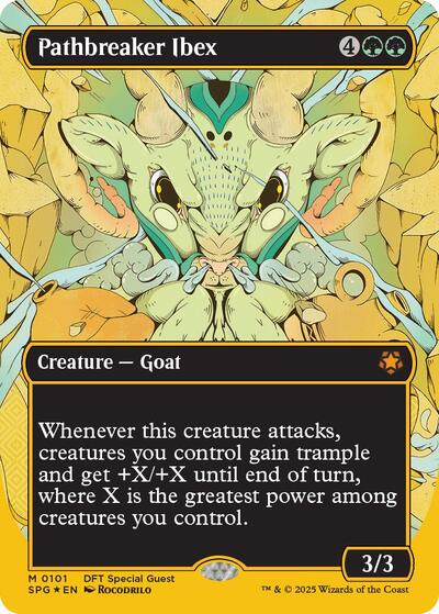 Pathbreaker Ibex Borderless First Place Foil