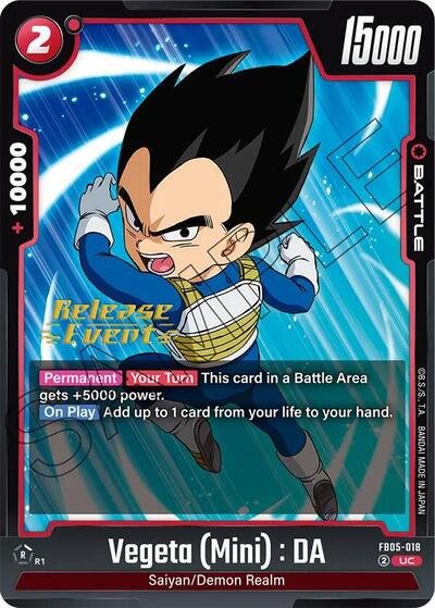 Vegeta (Mini) : DA card