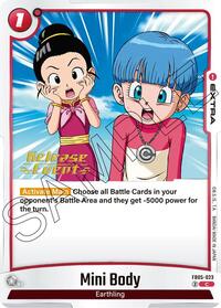 Mini Body - New Adventure Release Event Cards - Dragon Ball Fusion World card