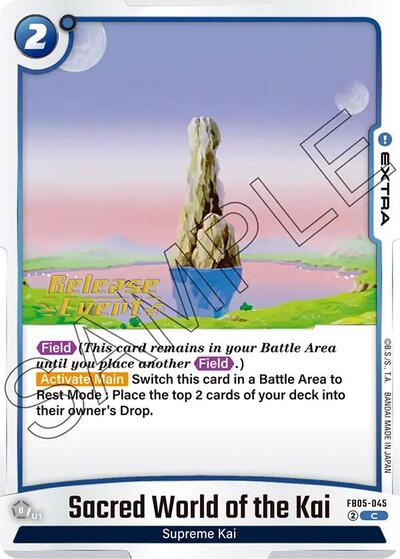 Sacred World of the Kai card