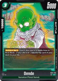 Dende - FB05-058 - New Adventure Release Event Cards - Dragon Ball Fusion World card