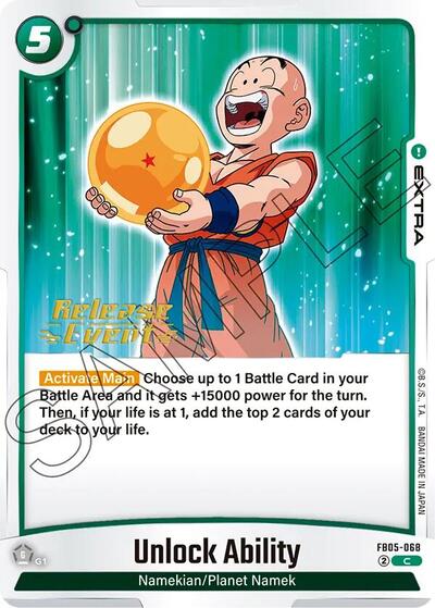Unlock Ability card