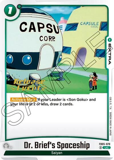 Dr. Brief's Spaceship card