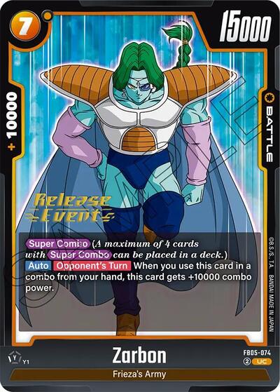 Zarbon card