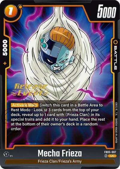 Mecha Frieza card