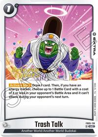 Trash Talk - New Adventure Release Event Cards - Dragon Ball Fusion World card