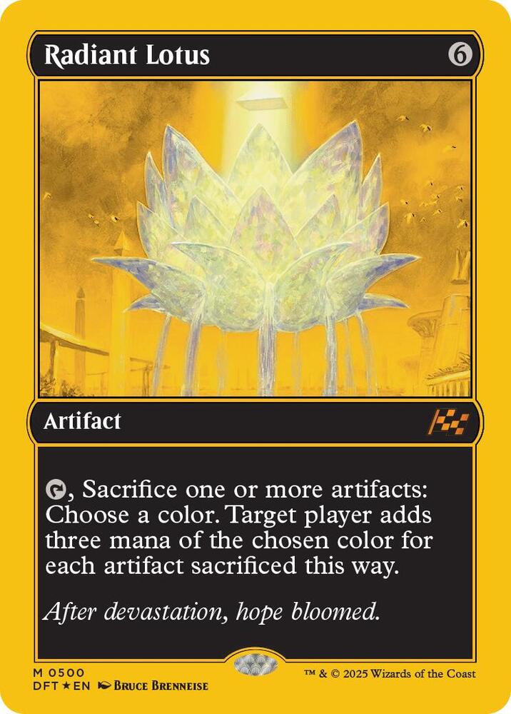 Radiant Lotus (First-Place Foil) - Aetherdrift - Magic: The