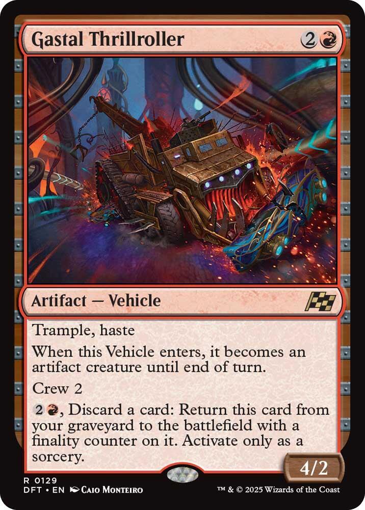 Gastal Thrillroller - Aetherdrift - Magic: The Gathering - TCGplayer.com