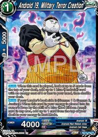 Android 19, Military Tenor Creation card art