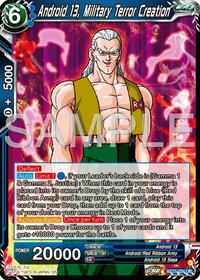 Android 13, Military Terror Creation card art