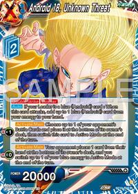 Android 18, Unknown Threat card art